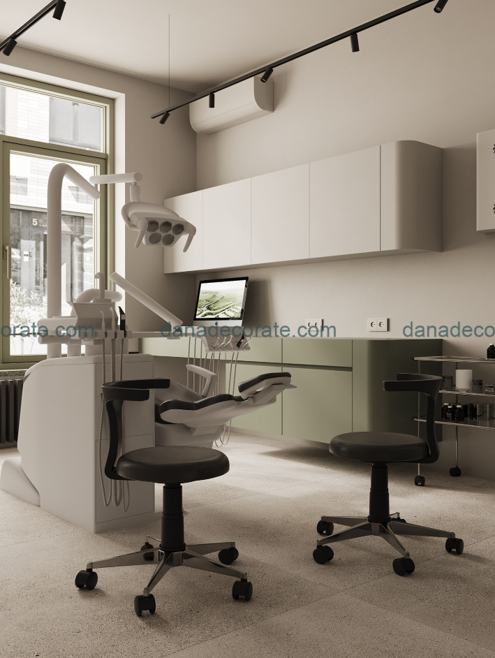 Thiết kế decor trọn gói nội thất phòng khám nha khoa cao cấp