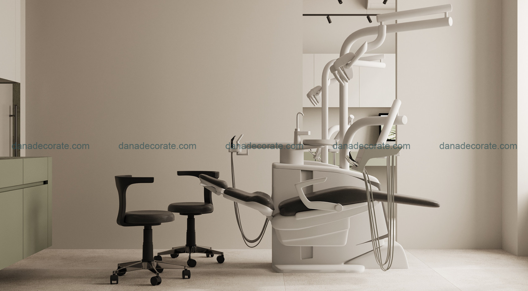 Thiết kế decor trọn gói nội thất phòng khám nha khoa cao cấp