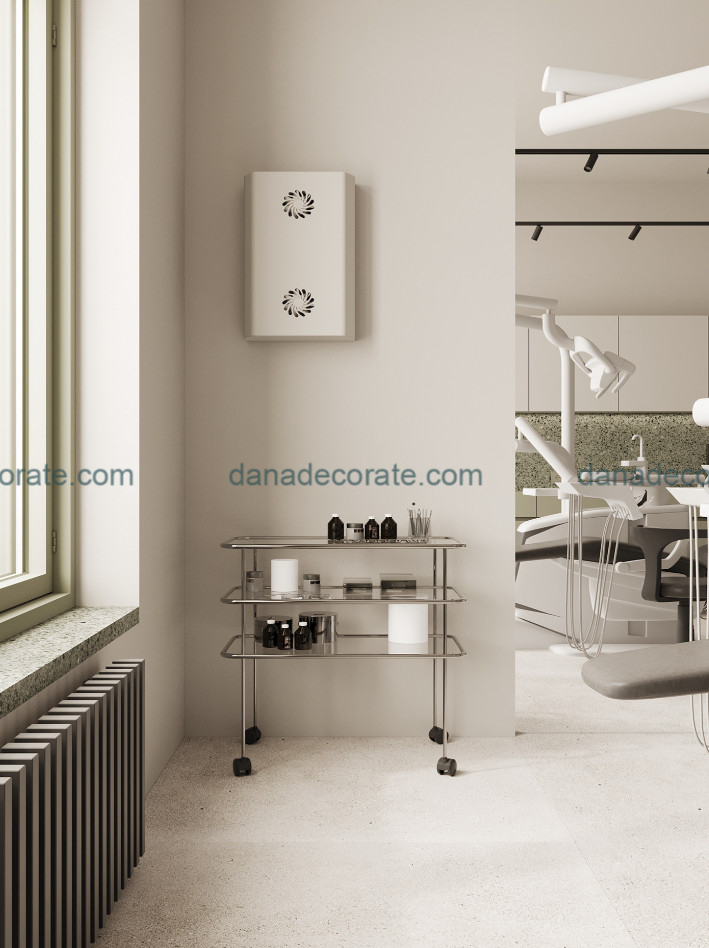 Thiết kế decor trọn gói nội thất phòng khám nha khoa cao cấp