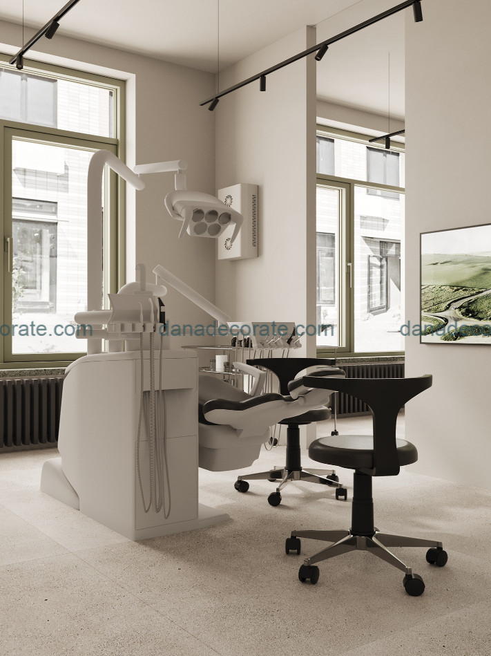 Thiết kế decor trọn gói nội thất phòng khám nha khoa cao cấp