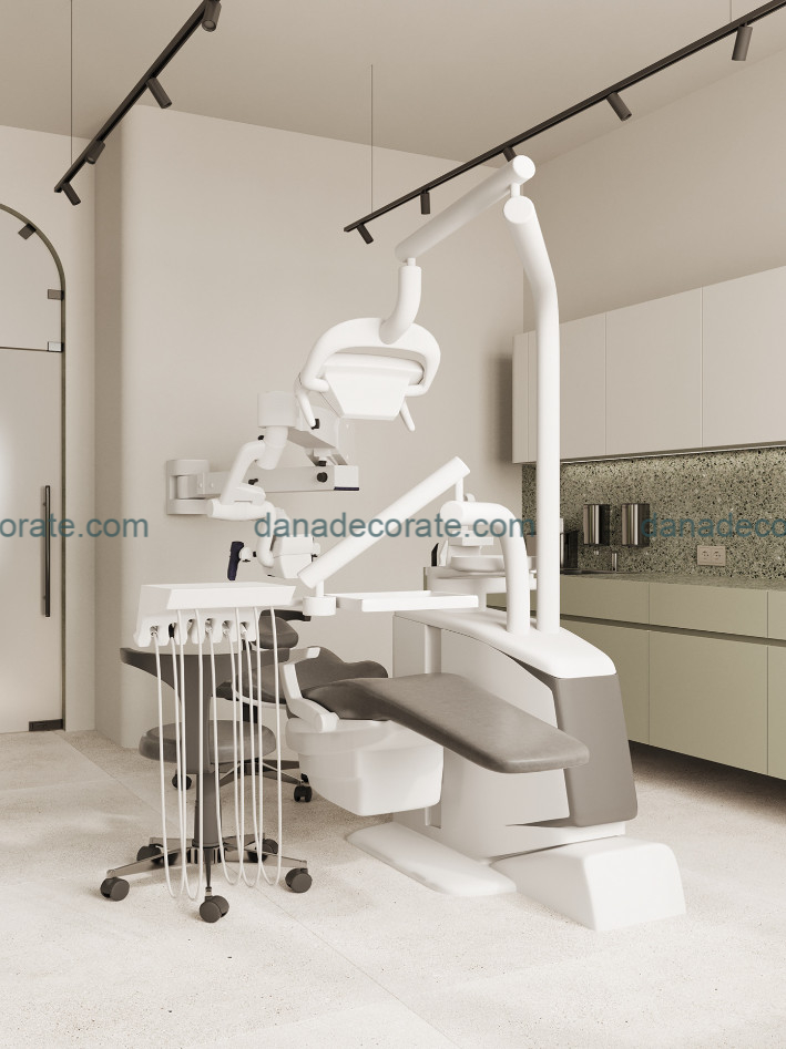 Thiết kế decor trọn gói nội thất phòng khám nha khoa cao cấp