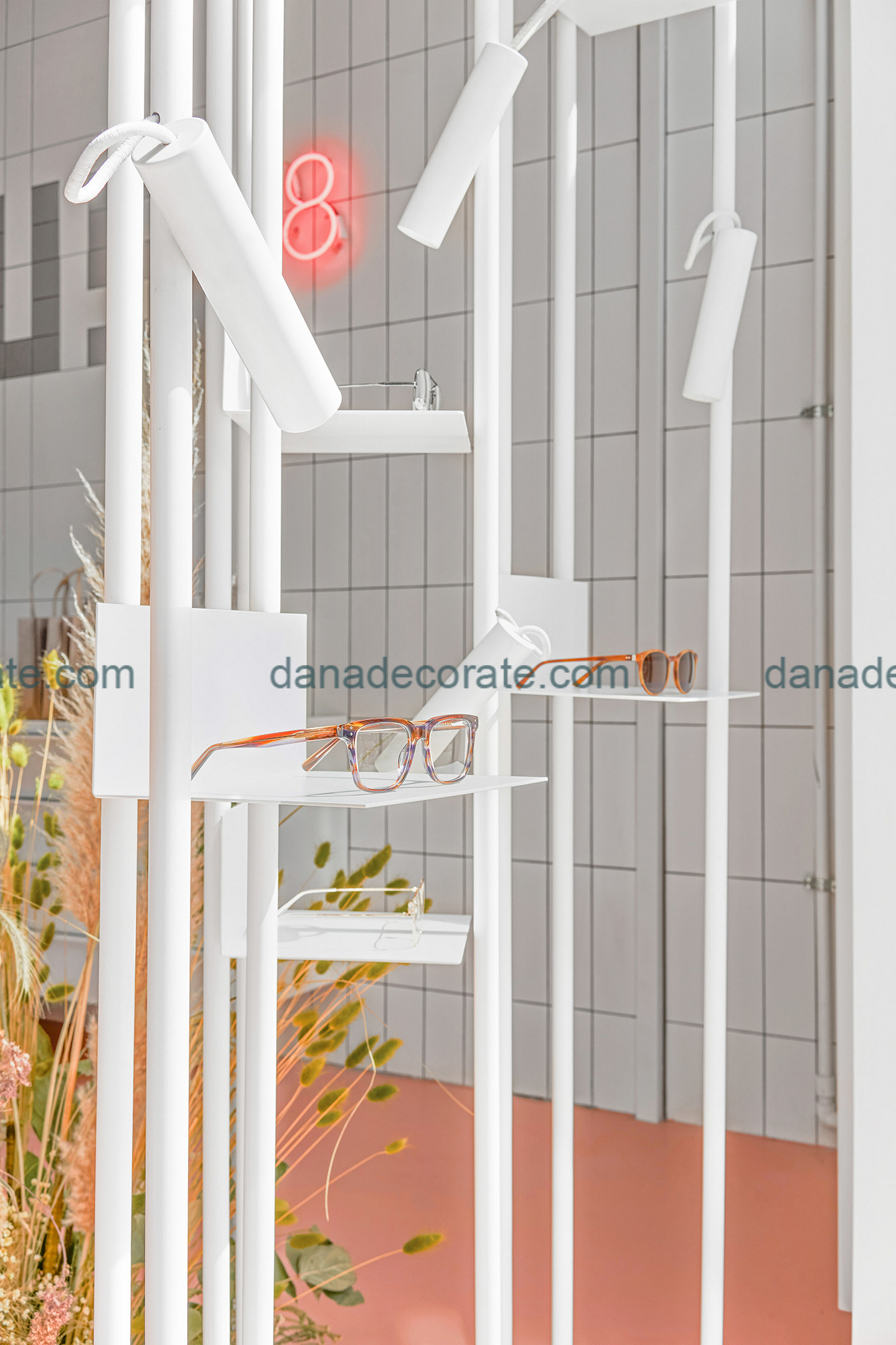 Thiết kế thi công nội thất store mắt kính thời trang tại Đà Nẵng