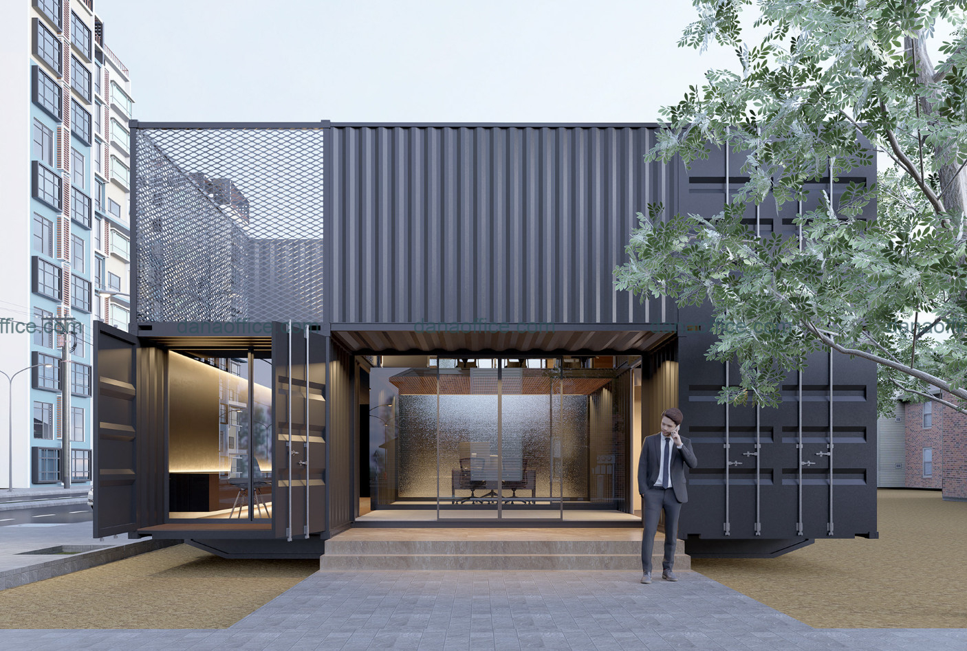 Thiết kế thi công office container tại Đà Nẵng