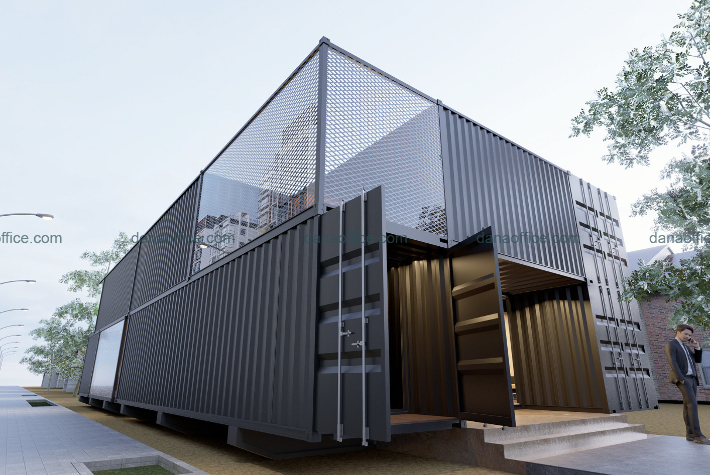 Thiết kế thi công office container tại Đà Nẵng