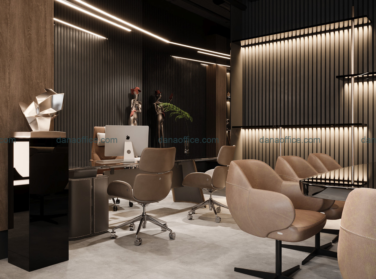 Phong cách thiết kế nội thất văn phòng mới.