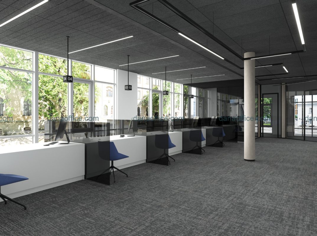 Thiết kế nội thất office cao cấp.
