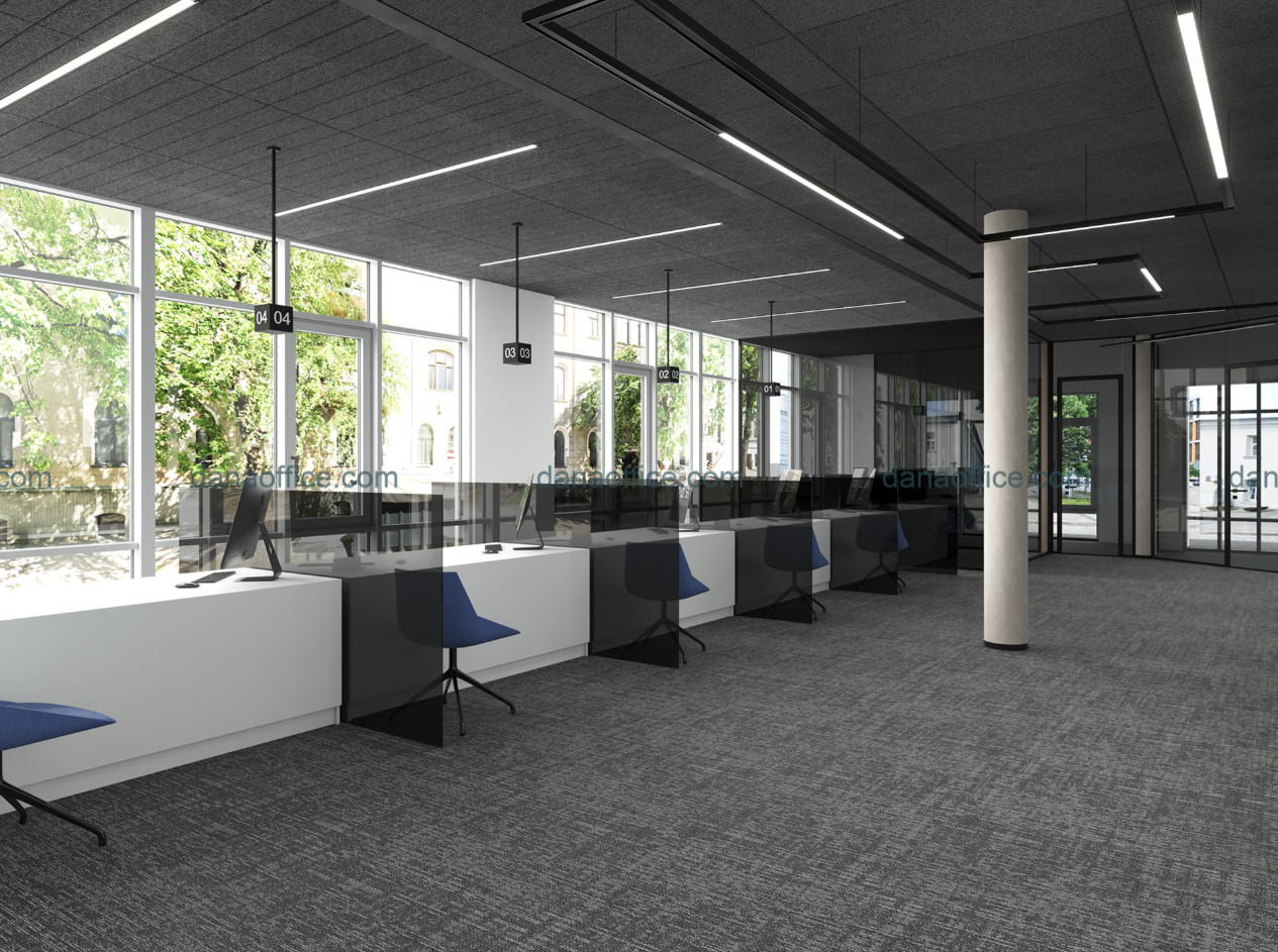 Thiết kế nội thất office cao cấp.