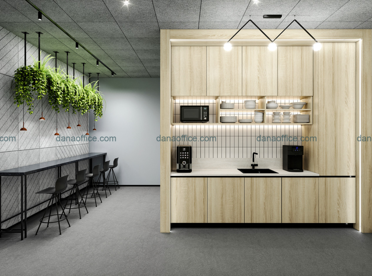 Thiết kế nội thất office phong cách.