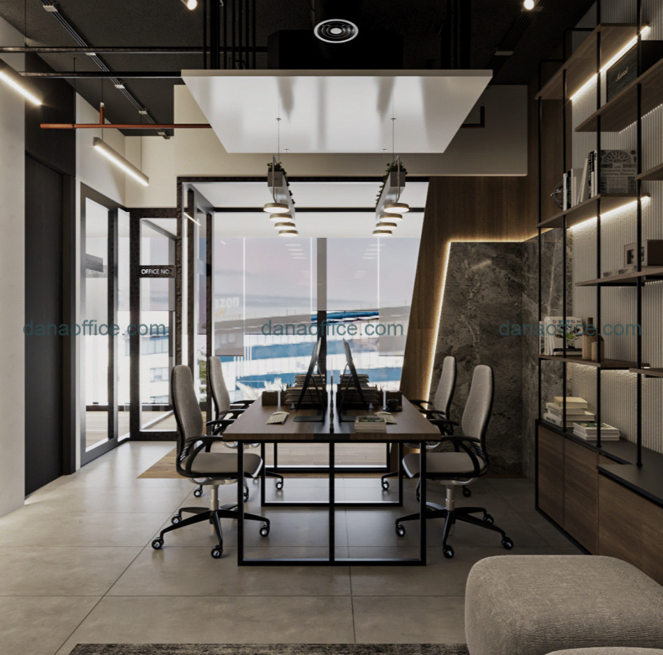 Tận dụng ánh sáng trong thiết kế office Đà Nẵng.