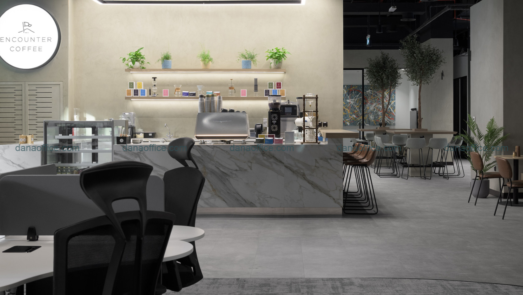 Thiết kế văn phòng 1000m² ánh sáng tự nhiên.