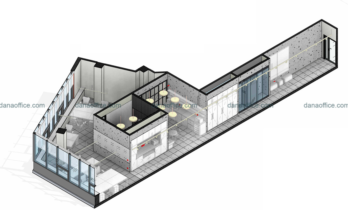Đơn vị thiết kế văn phòng 50m2 uy tín.