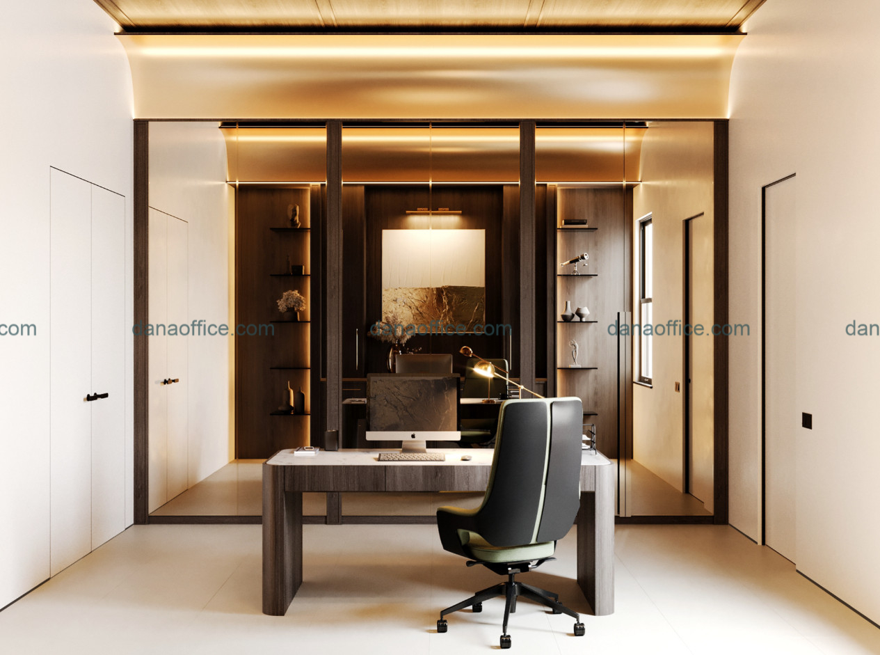 Văn phòng 40m2 hiện đại với nội thất thông minh và tiện dụng