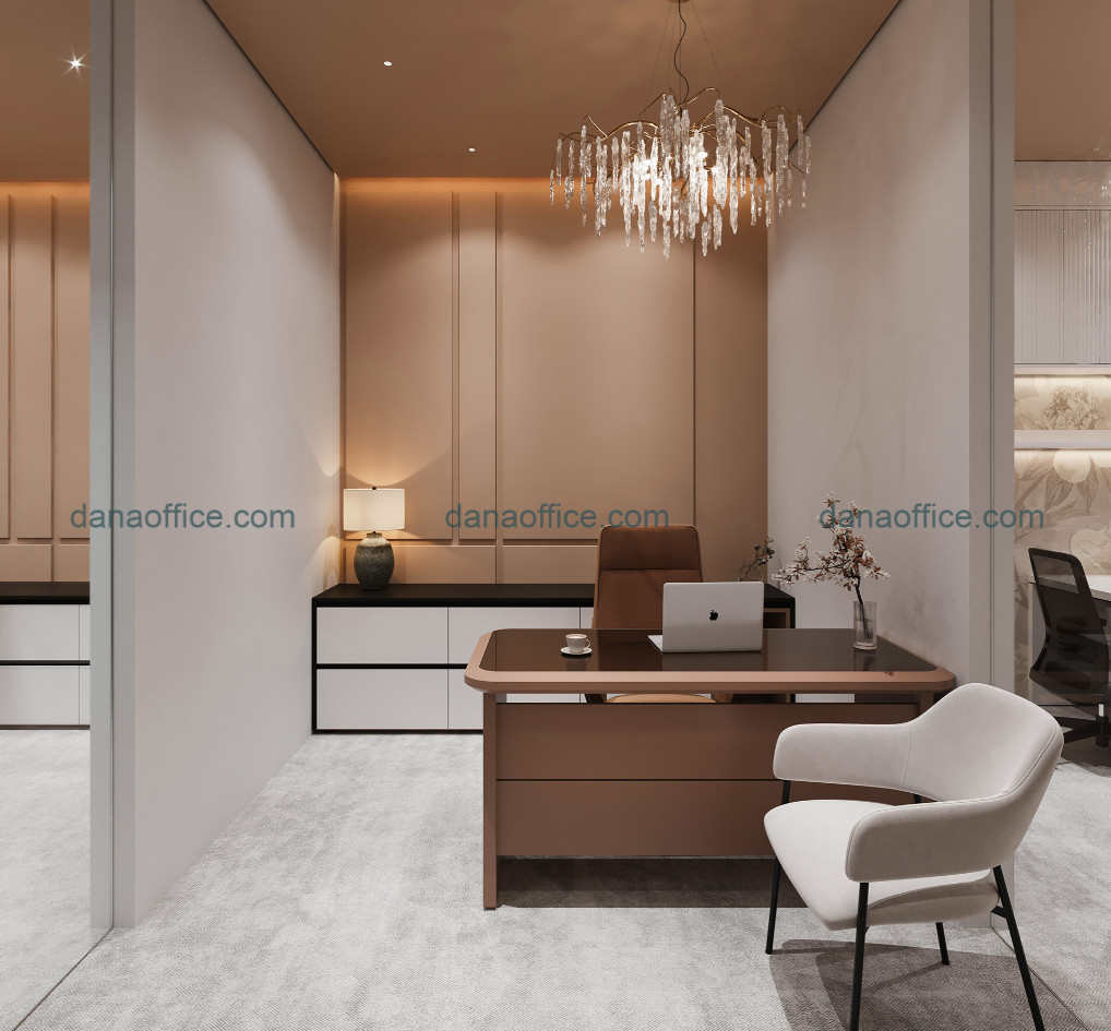 Nội thất văn phòng phối hợp hài hòa